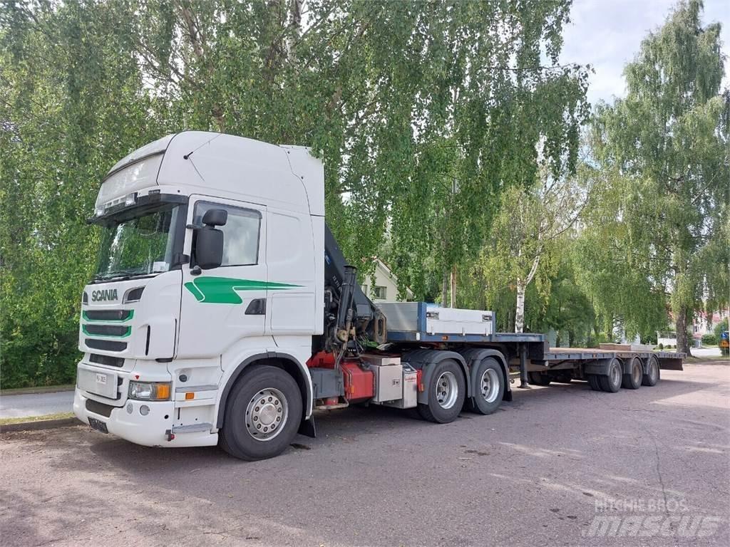 Scania r 560 Araç üzeri vinçler