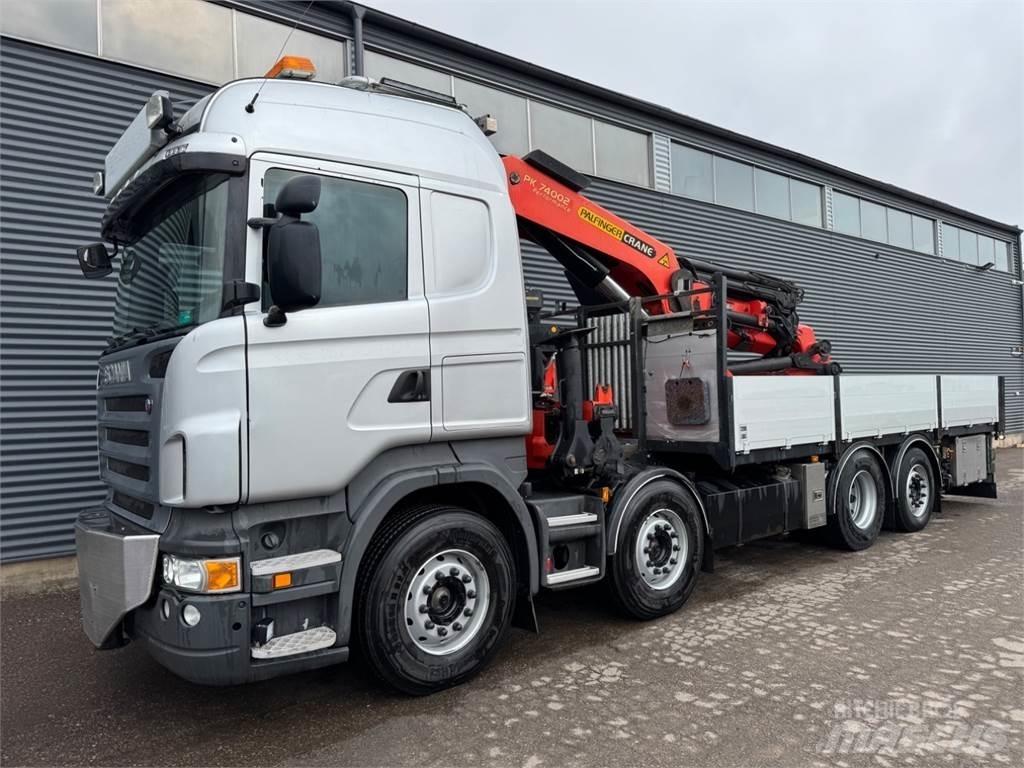 Scania R480 8X2*6 Araç üzeri vinçler