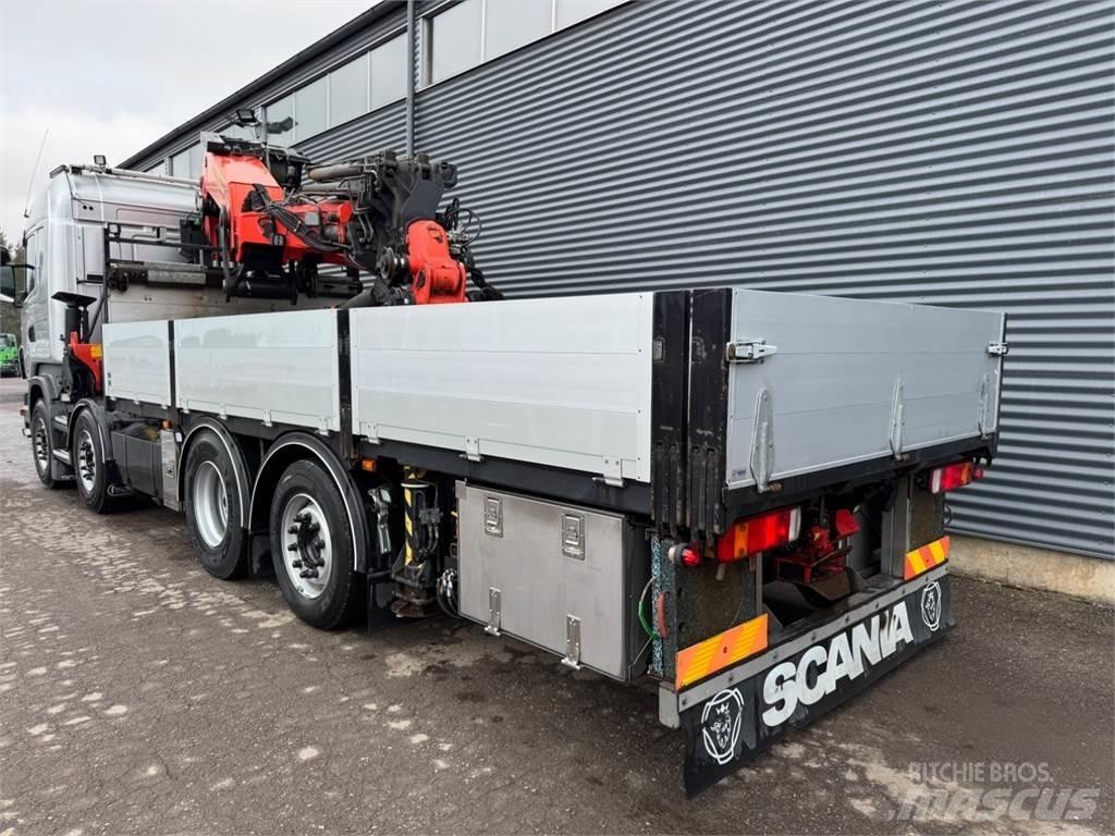 Scania R480 8X2*6 Araç üzeri vinçler