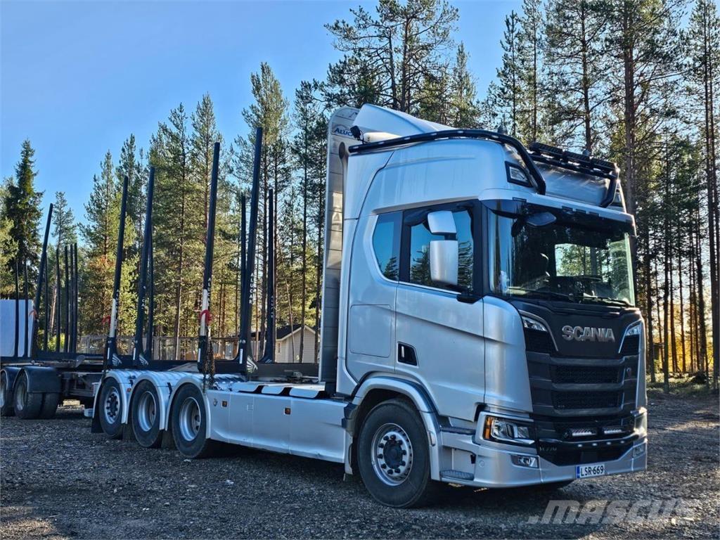 Scania R660 8X4 Tomruk kamyonlari