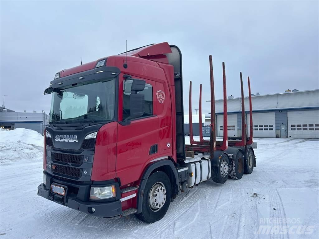 Scania R730 8x4 Tomruk kamyonlari