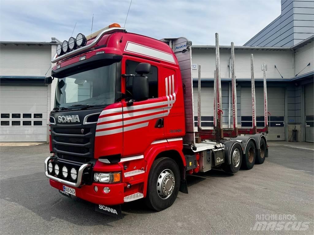 Scania R730 8x4 Tomruk kamyonlari