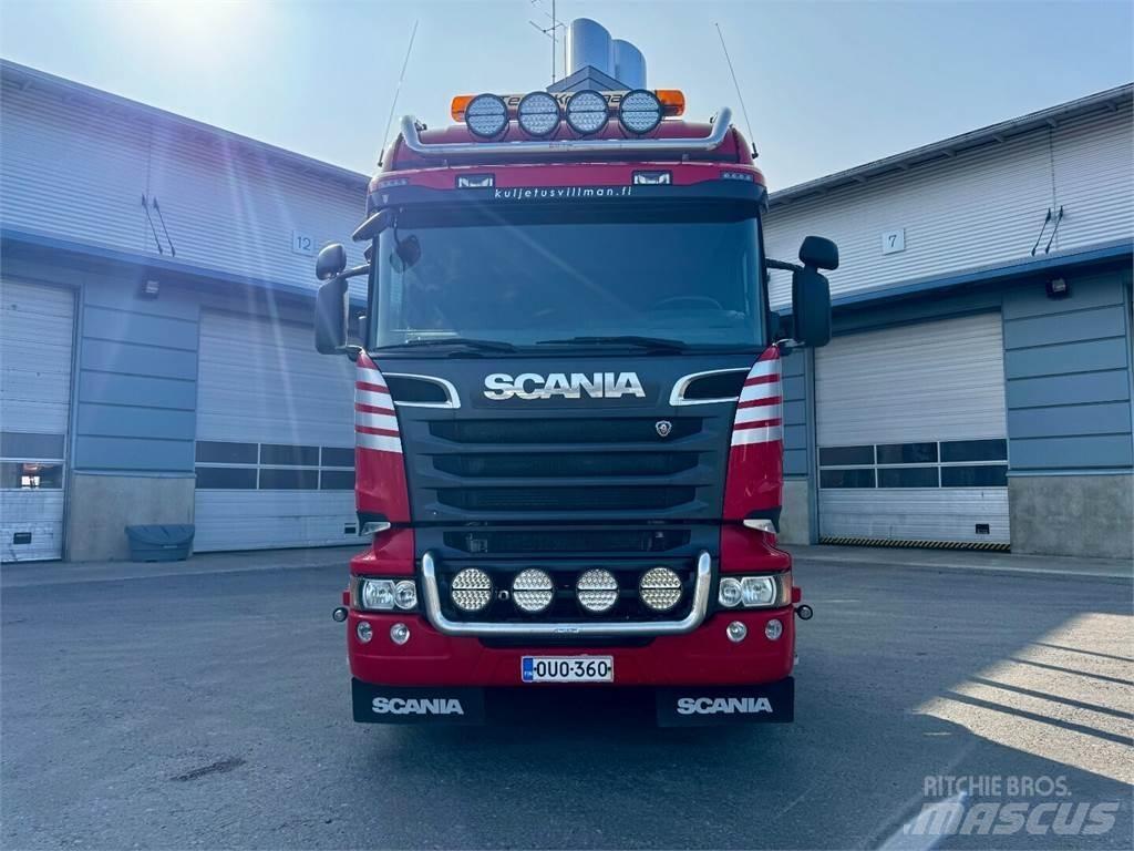 Scania R730 8x4 Tomruk kamyonlari
