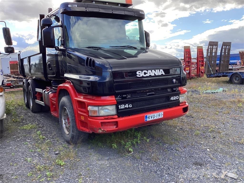 Scania T 124 Damperli kamyonlar