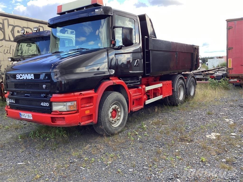 Scania T 124 Damperli kamyonlar