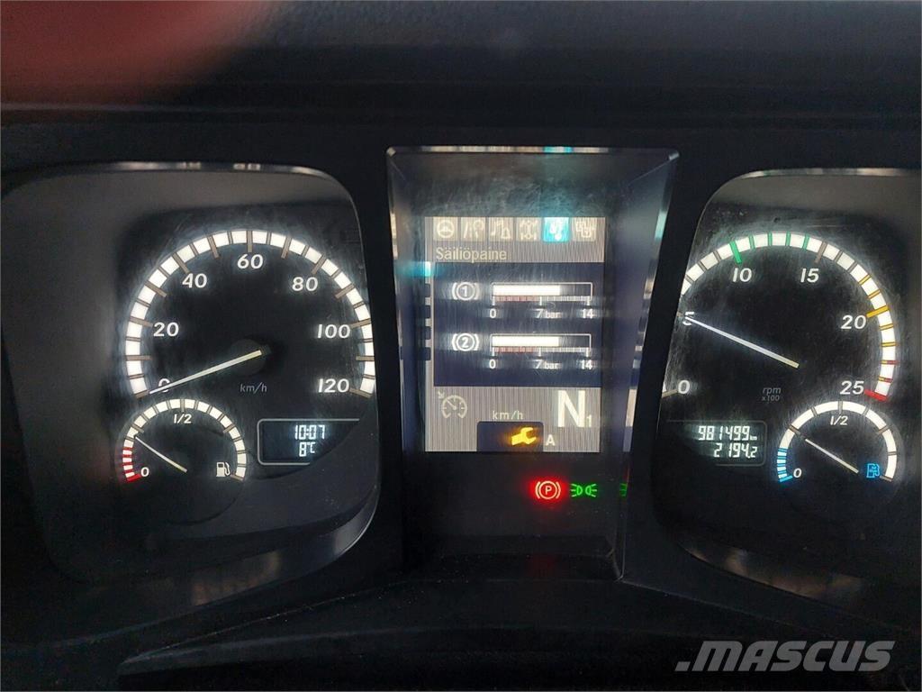 Sisu CK16M 8x4 Tomruk kamyonlari