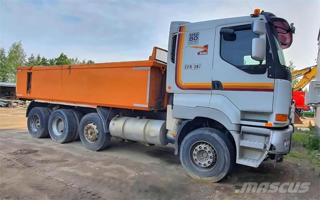 Sisu E12 8X2 Damperli kamyonlar