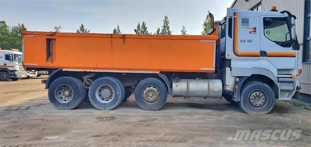 Sisu E12 8X2 Damperli kamyonlar