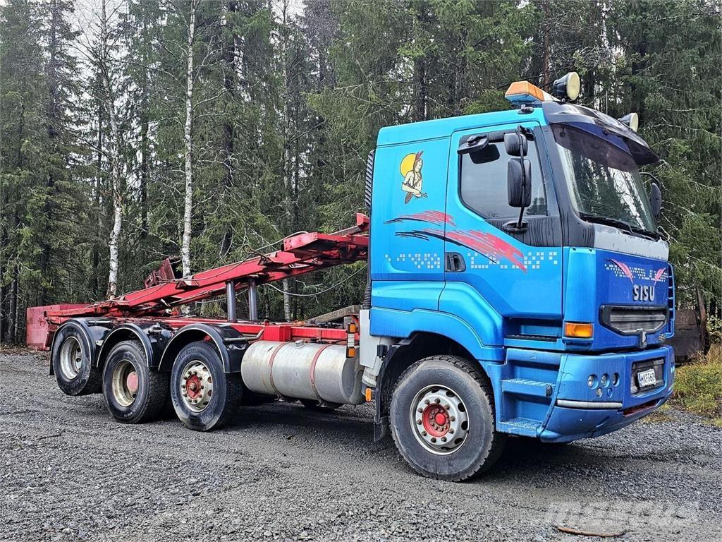 Sisu E12M 8X2 Vinçli kamyonlar