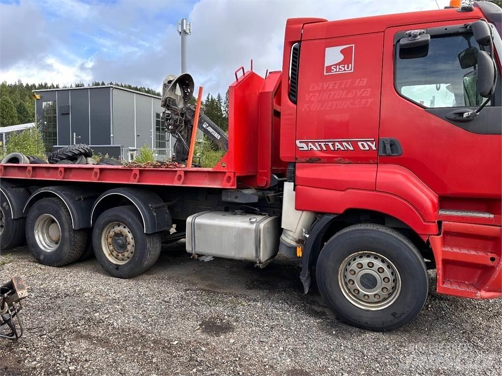 Sisu E14 8x2 Vinçli kamyonlar