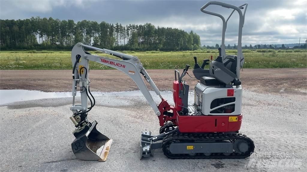 Takeuchi TB210R Mini ekskavatörler, 7 tona dek