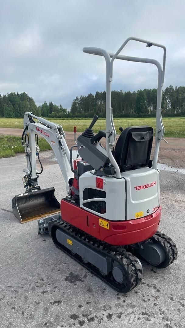 Takeuchi TB210R Mini ekskavatörler, 7 tona dek