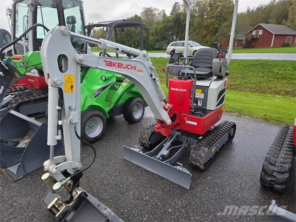 Takeuchi TB210R Mini ekskavatörler, 7 tona dek