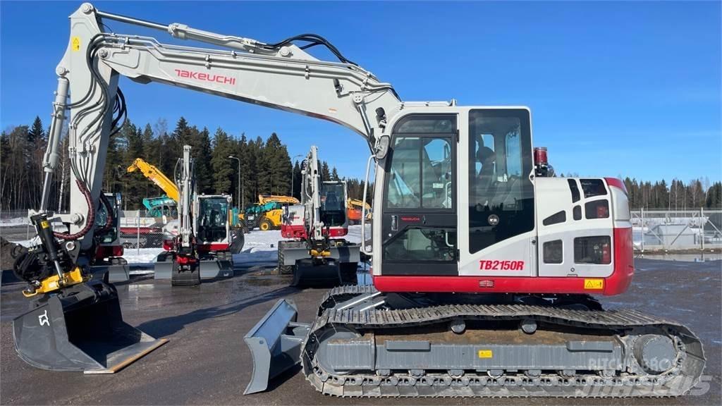 Takeuchi TB2150R Paletli ekskavatörler