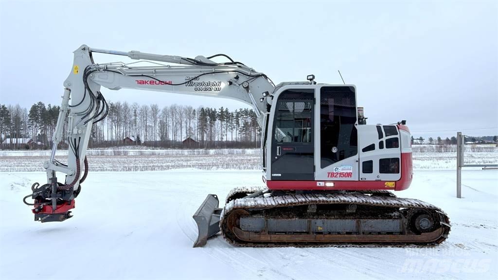 Takeuchi TB2150R Paletli ekskavatörler