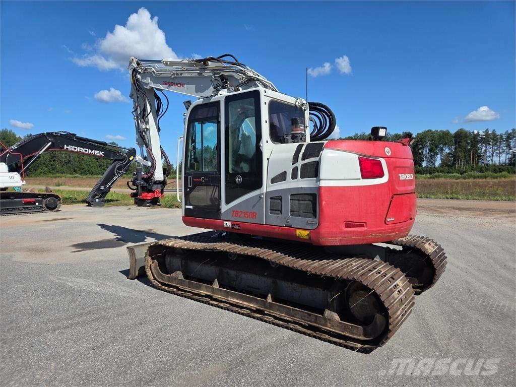 Takeuchi TB2150R Paletli ekskavatörler