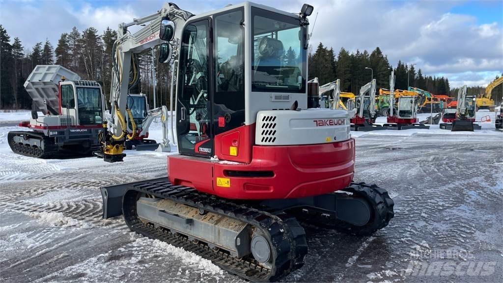 Takeuchi TB280FR Midi ekskavatörler 7 - 12 t