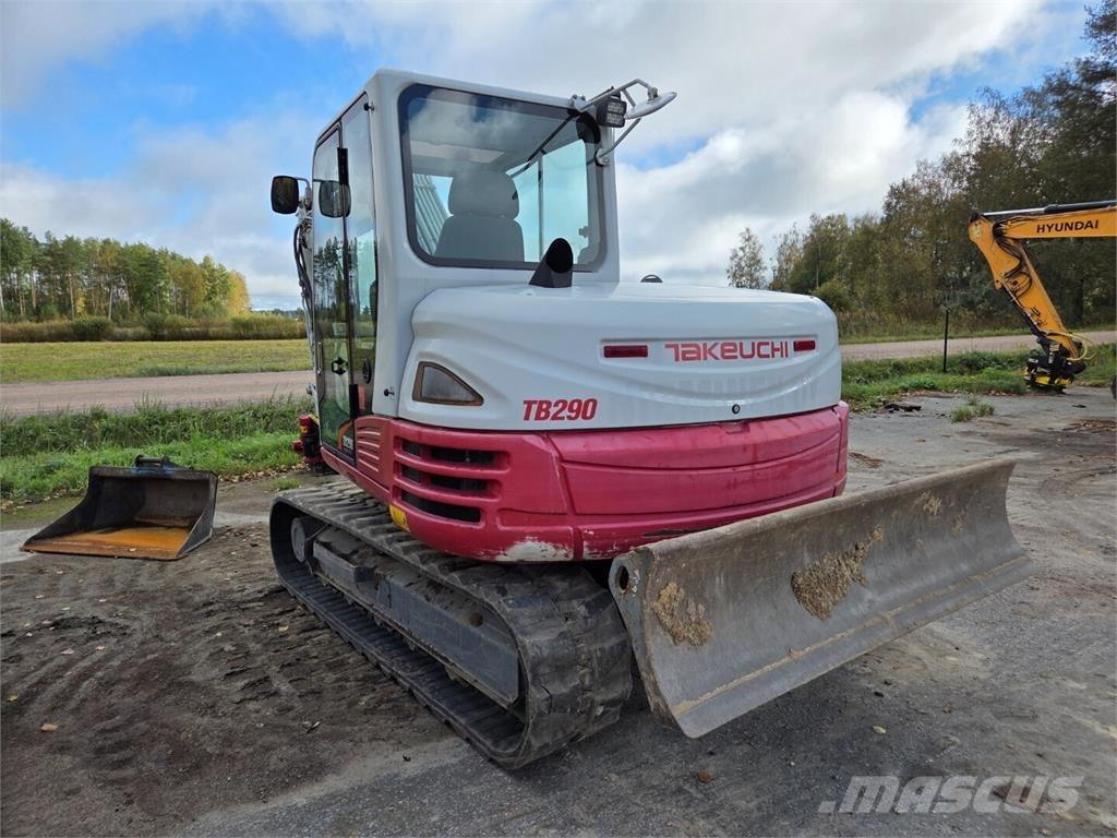 Takeuchi TB290 Midi ekskavatörler 7 - 12 t