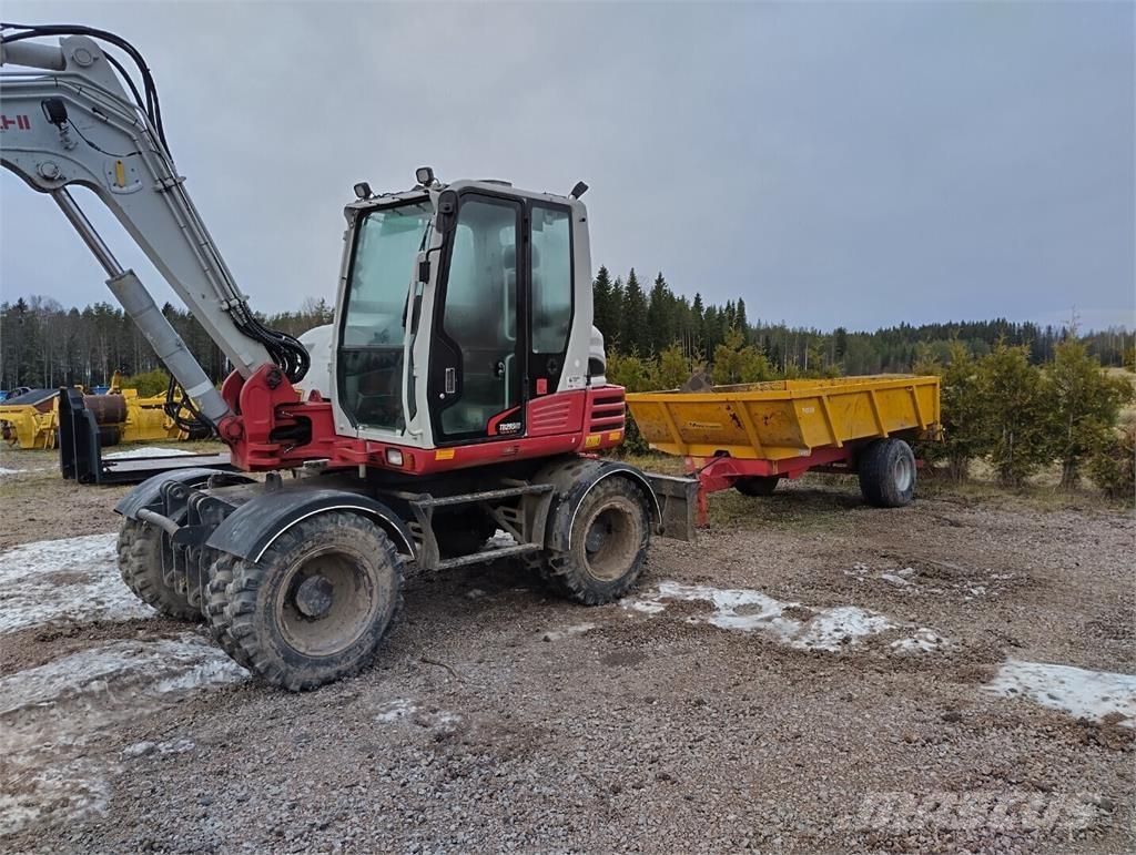 Takeuchi TB295W Lastik tekerli ekskavatörler