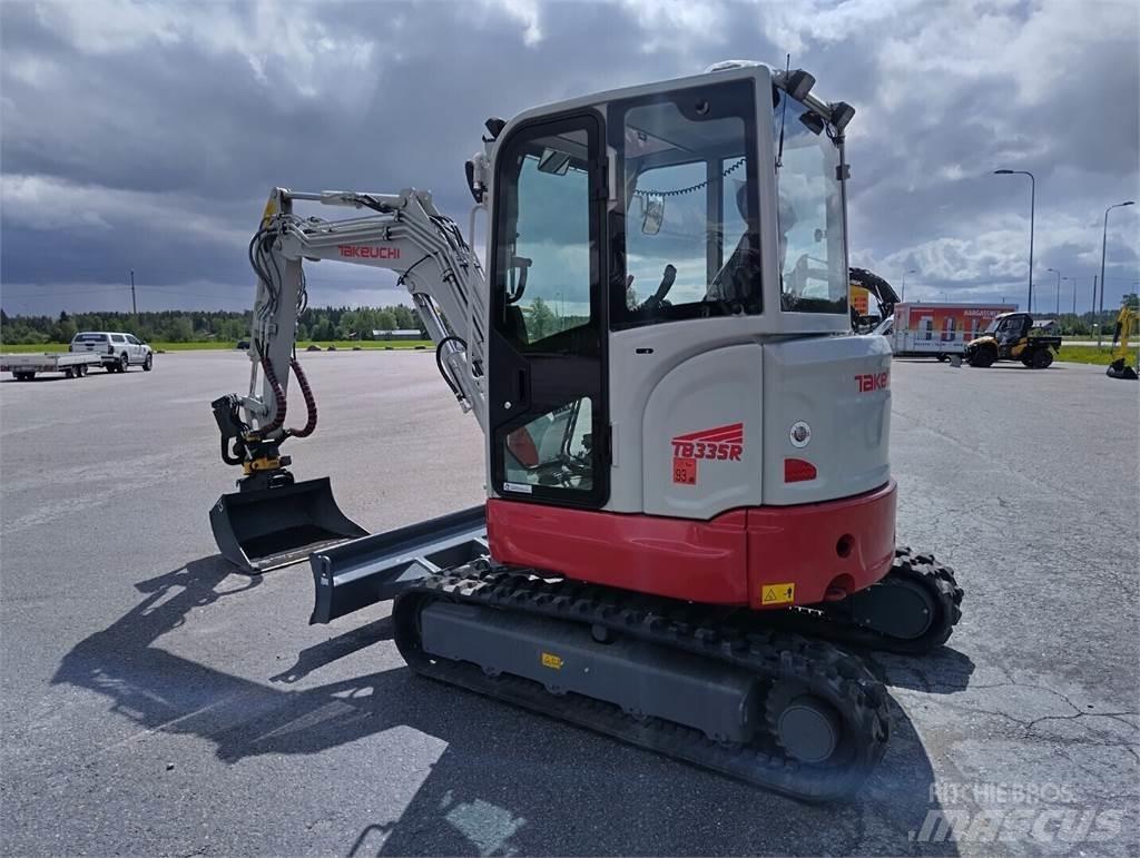 Takeuchi TB335R Mini ekskavatörler, 7 tona dek