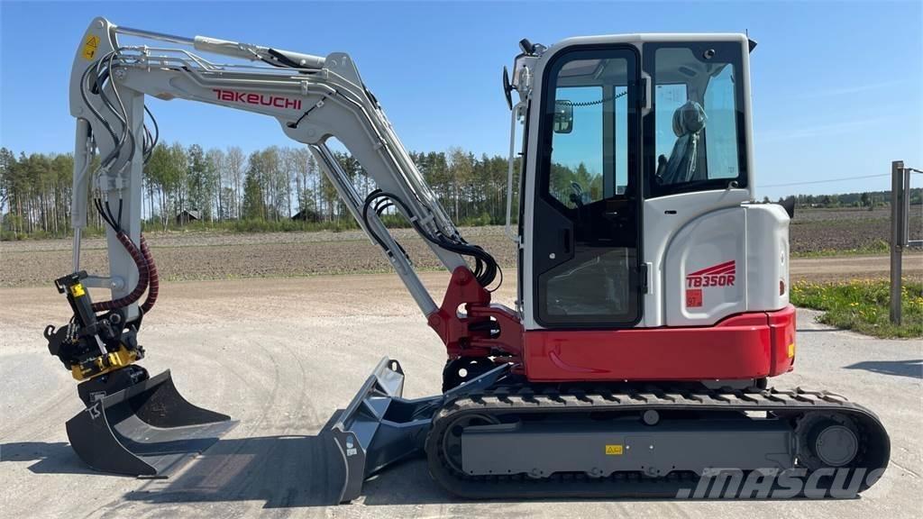 Takeuchi TB350R Mini ekskavatörler, 7 tona dek