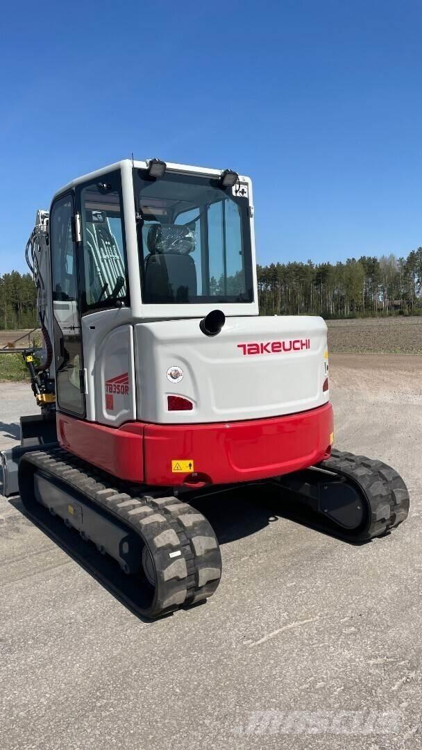 Takeuchi TB350R Mini ekskavatörler, 7 tona dek