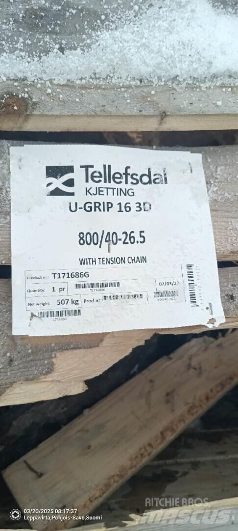 Tellefsdal ketjut Tomruk yükleyici traktörler