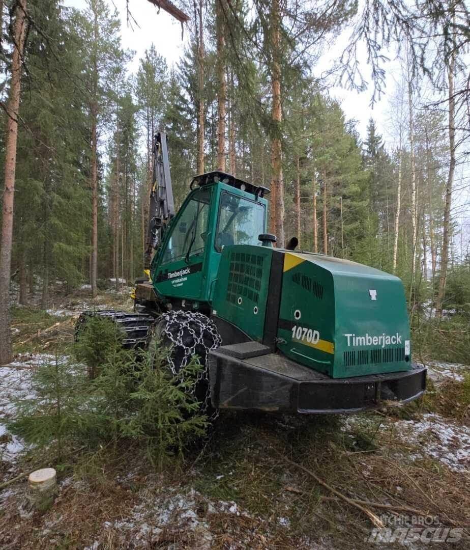 Timberjack 1070D Biçerdöverler