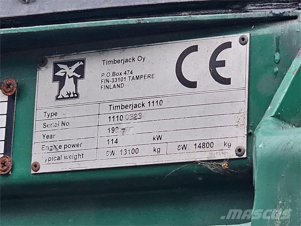 Timberjack 1110 Tomruk yükleyici traktörler