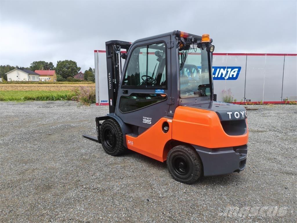 Toyota 02-8FDJF35 Dizel forkliftler