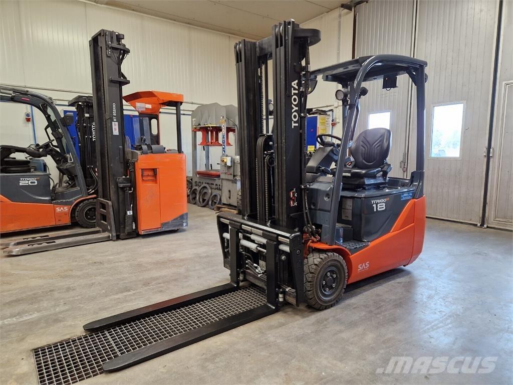 Toyota 8FBEK18T Elektrikli forkliftler