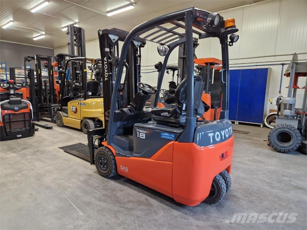Toyota 8FBEK18T Elektrikli forkliftler