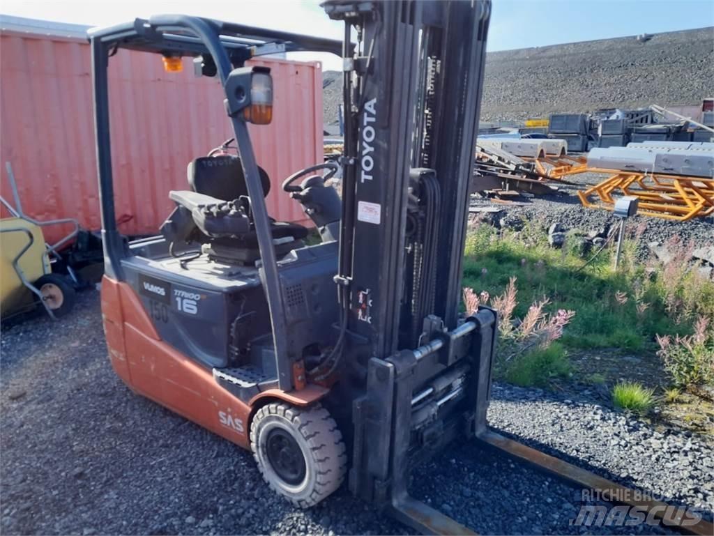 Toyota 8FBET16 Elektrikli forkliftler