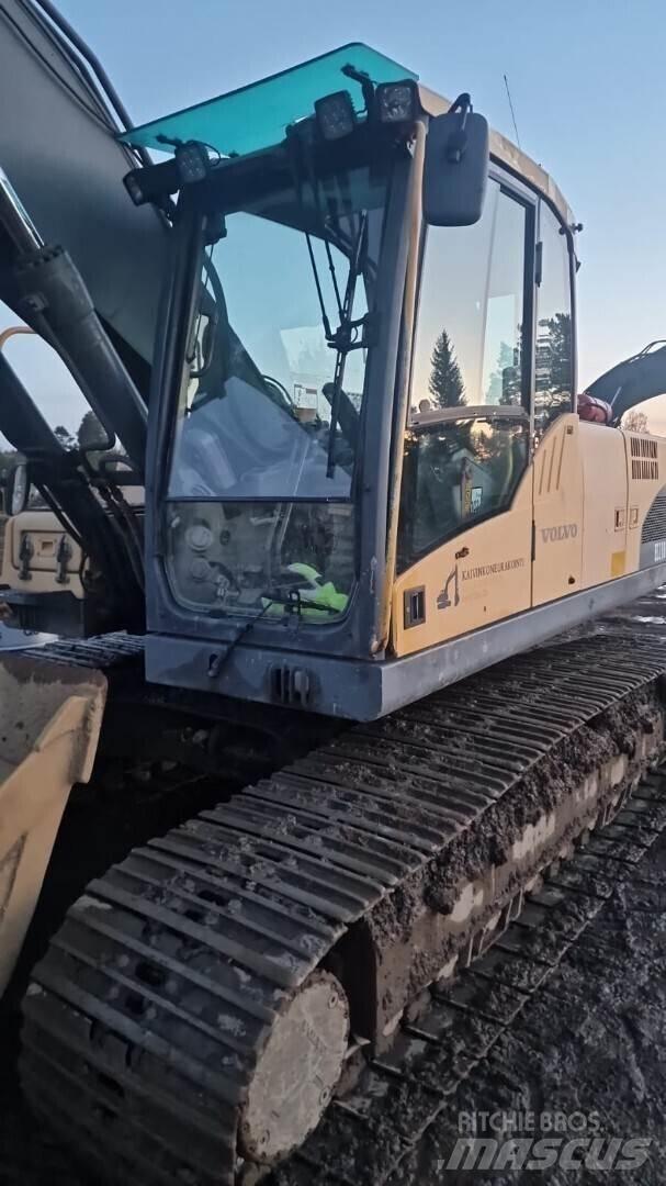 Volvo 210c Paletli ekskavatörler