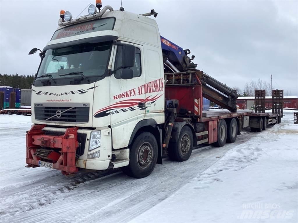 Volvo 8x4 Araç üzeri vinçler