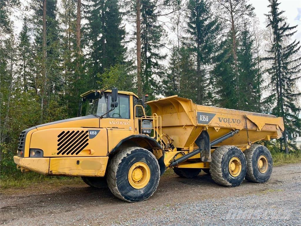 Volvo A35D Belden kirma kaya kamyonu