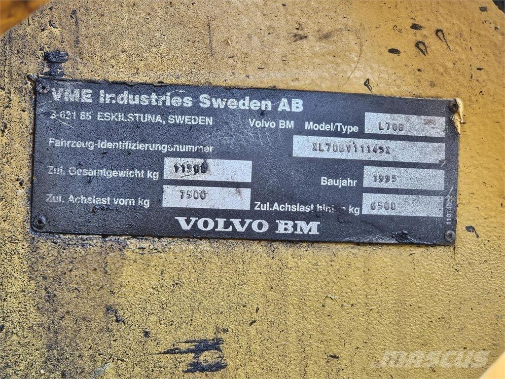 Volvo BM L70B Tekerlekli yükleyiciler