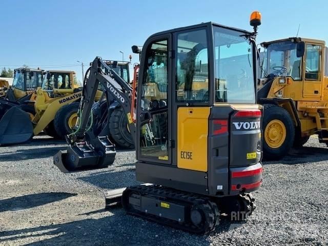 Volvo EC15E Mini ekskavatörler, 7 tona dek
