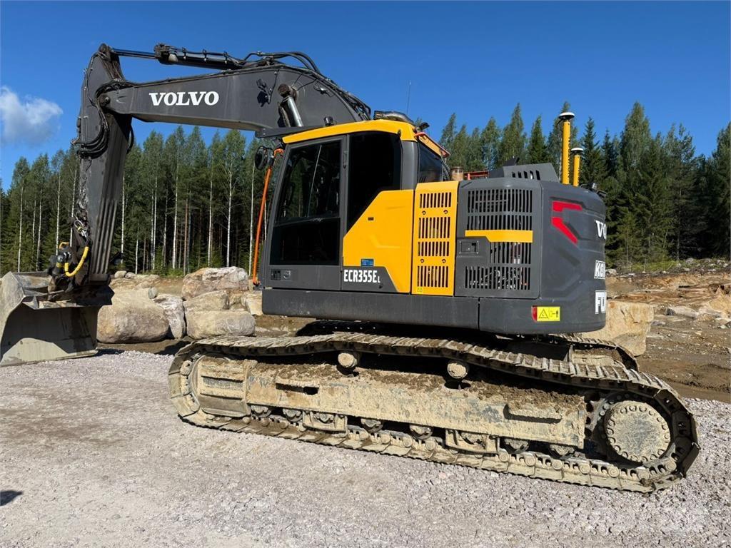 Volvo ECR 355 EL Paletli ekskavatörler