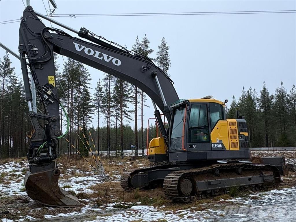 Volvo ECR 355 EL Paletli ekskavatörler