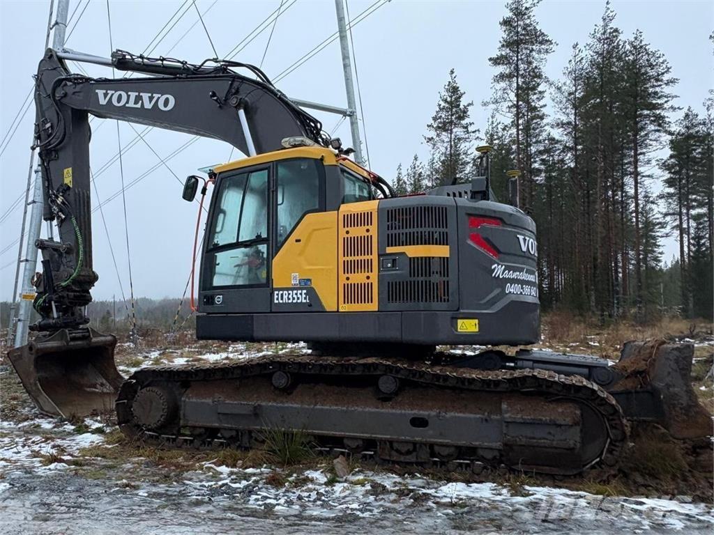 Volvo ECR 355 EL Paletli ekskavatörler
