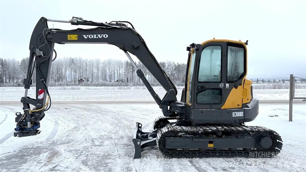 Volvo ECR88D Midi ekskavatörler 7 - 12 t