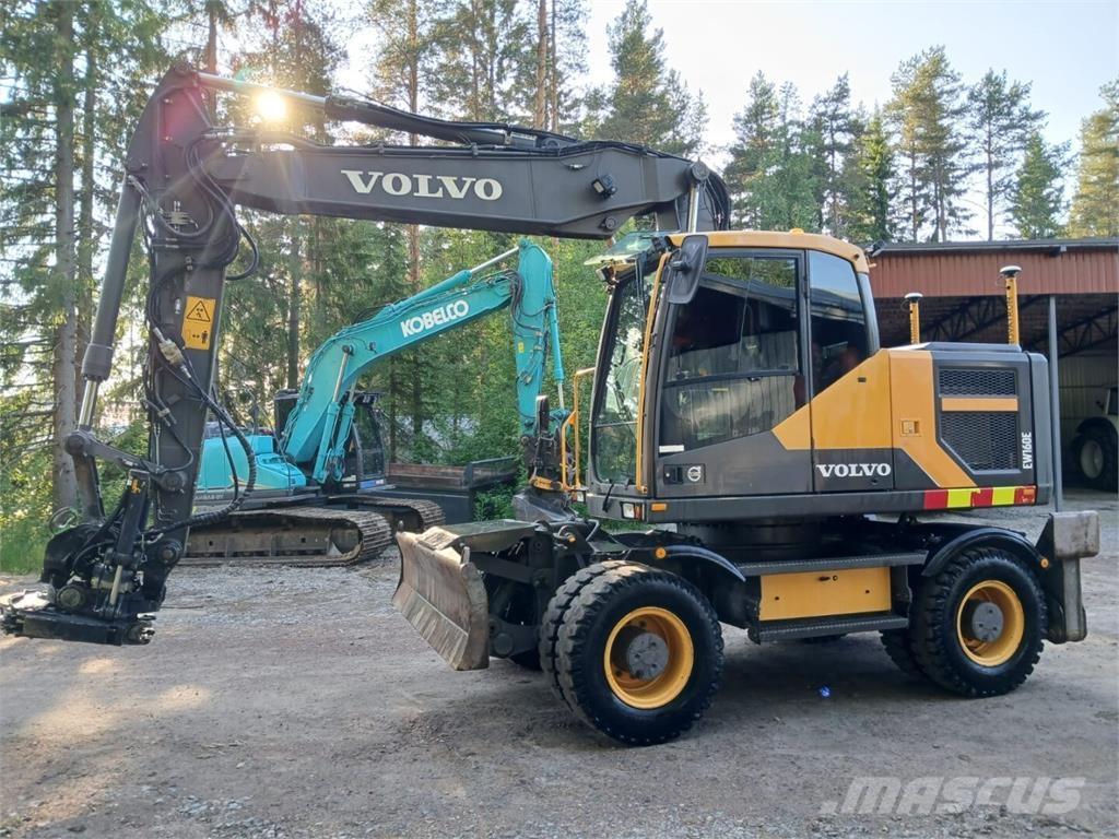 Volvo EW 160 E Lastik tekerli ekskavatörler