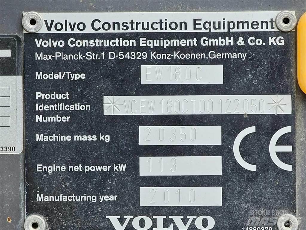 Volvo EW 180 C Lastik tekerli ekskavatörler