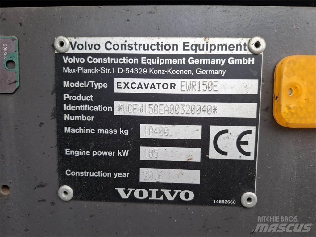 Volvo EWR 150 E Lastik tekerli ekskavatörler