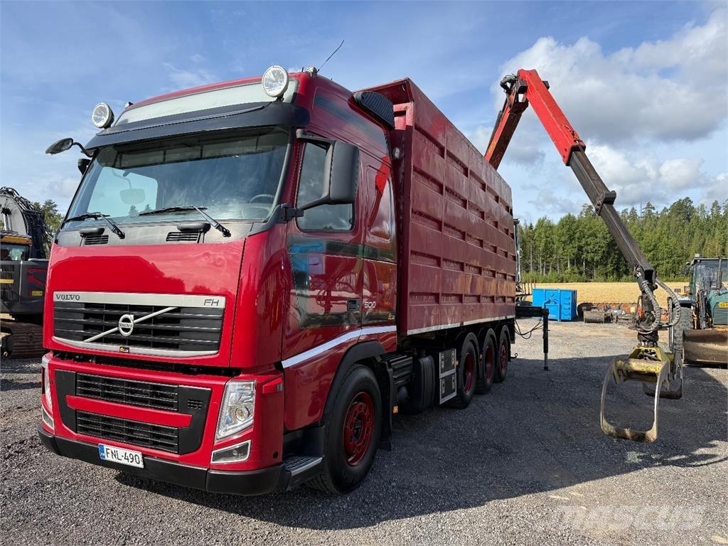 Volvo FH500 Araç üzeri vinçler