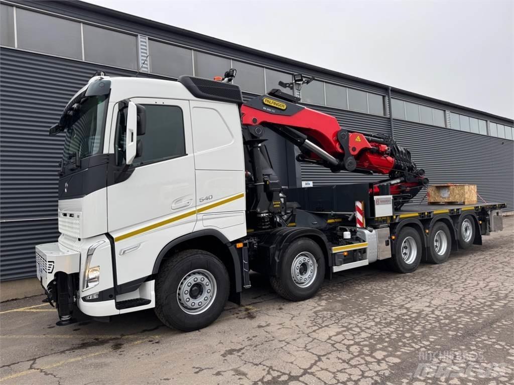 Volvo FH540 10X4 Araç üzeri vinçler