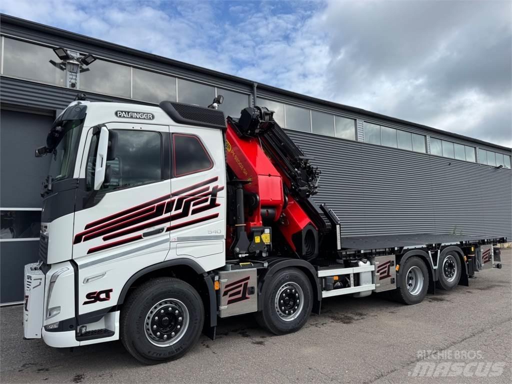 Volvo FH540 8X2*6 Araç üzeri vinçler