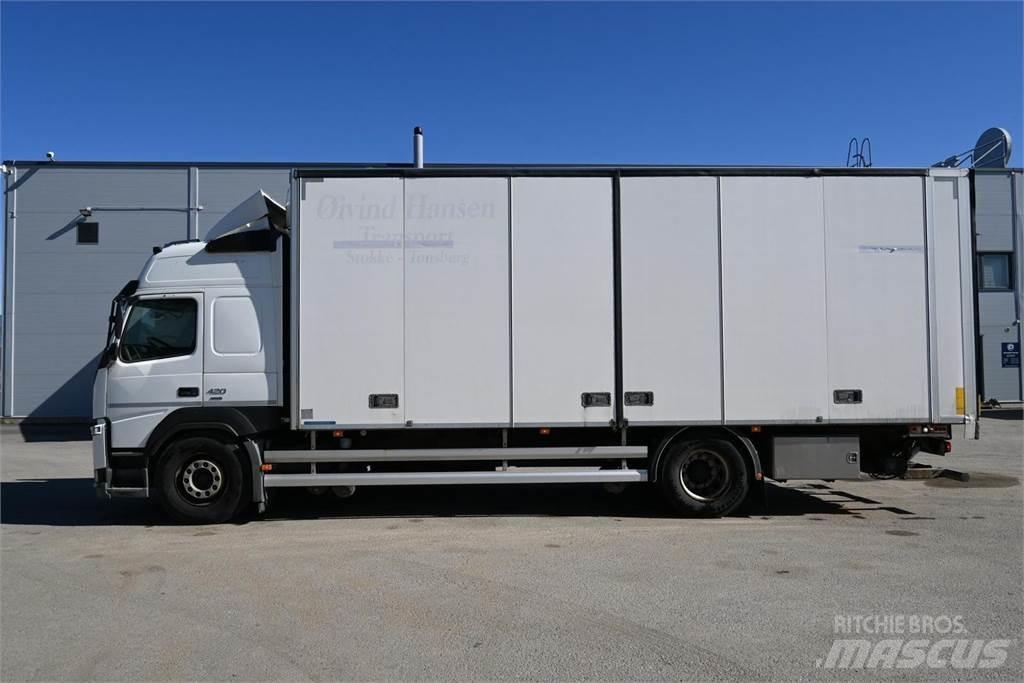 Volvo FM420 4x2 Kapali kasa kamyonlar