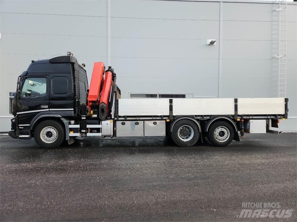 Volvo FMX Araç üzeri vinçler